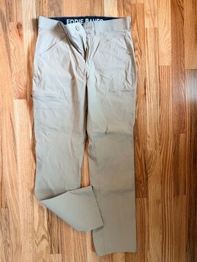 Eddie Bauer Men's Tan Performance Pants